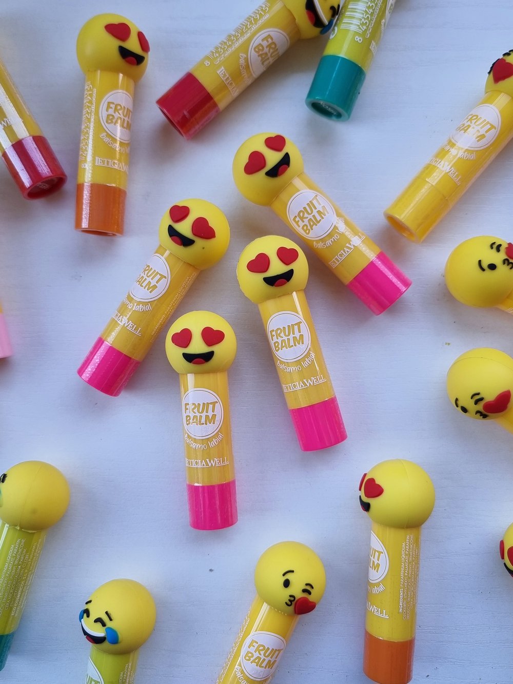 Baume à lèvres Emojis fruité