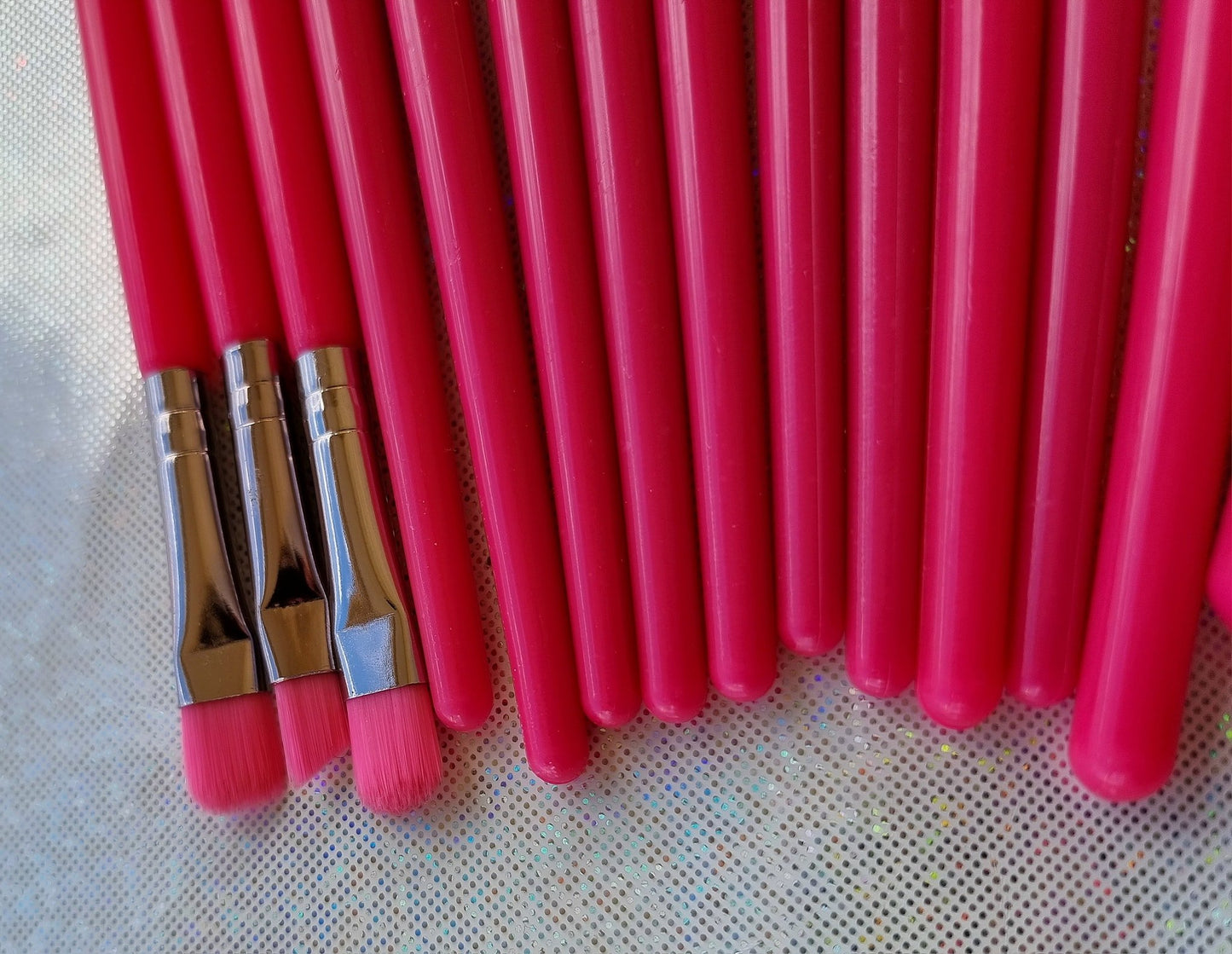 Lot 15 pinceaux NéonPink