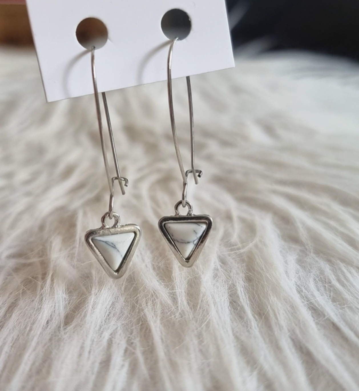 Boucles d'oreilles Marble