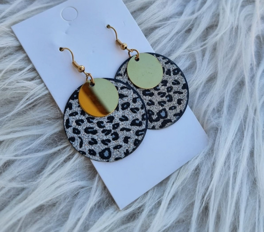 Boucles d'oreilles Léopardy
