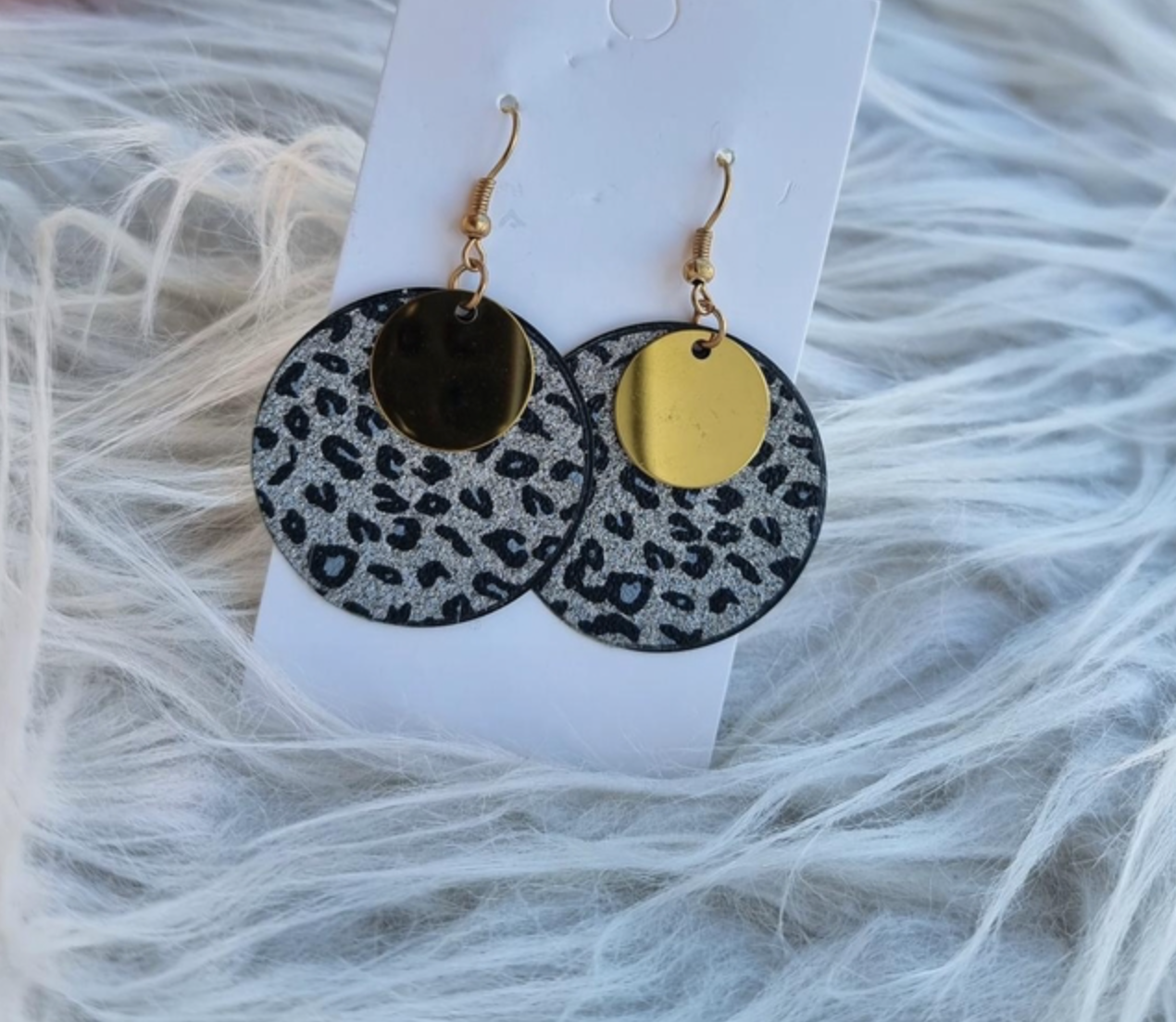 Boucles d'oreilles Léopardy