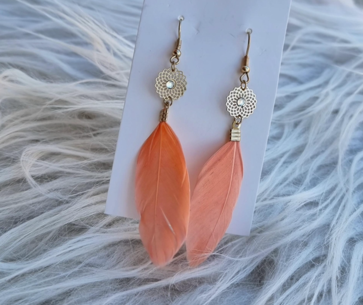 Boucles d'oreilles Feather