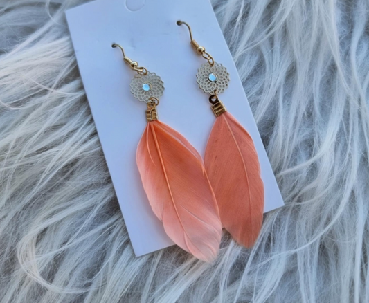 Boucles d'oreilles Feather