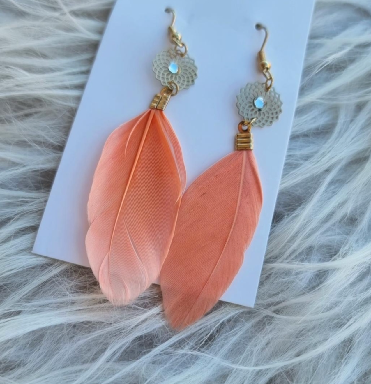 Boucles d'oreilles Feather