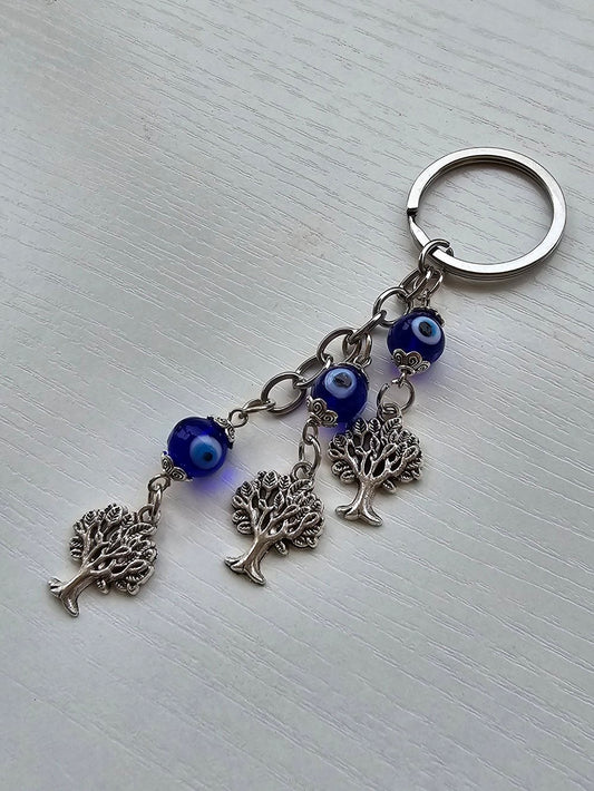 Porte-clé / Oeil Arbres