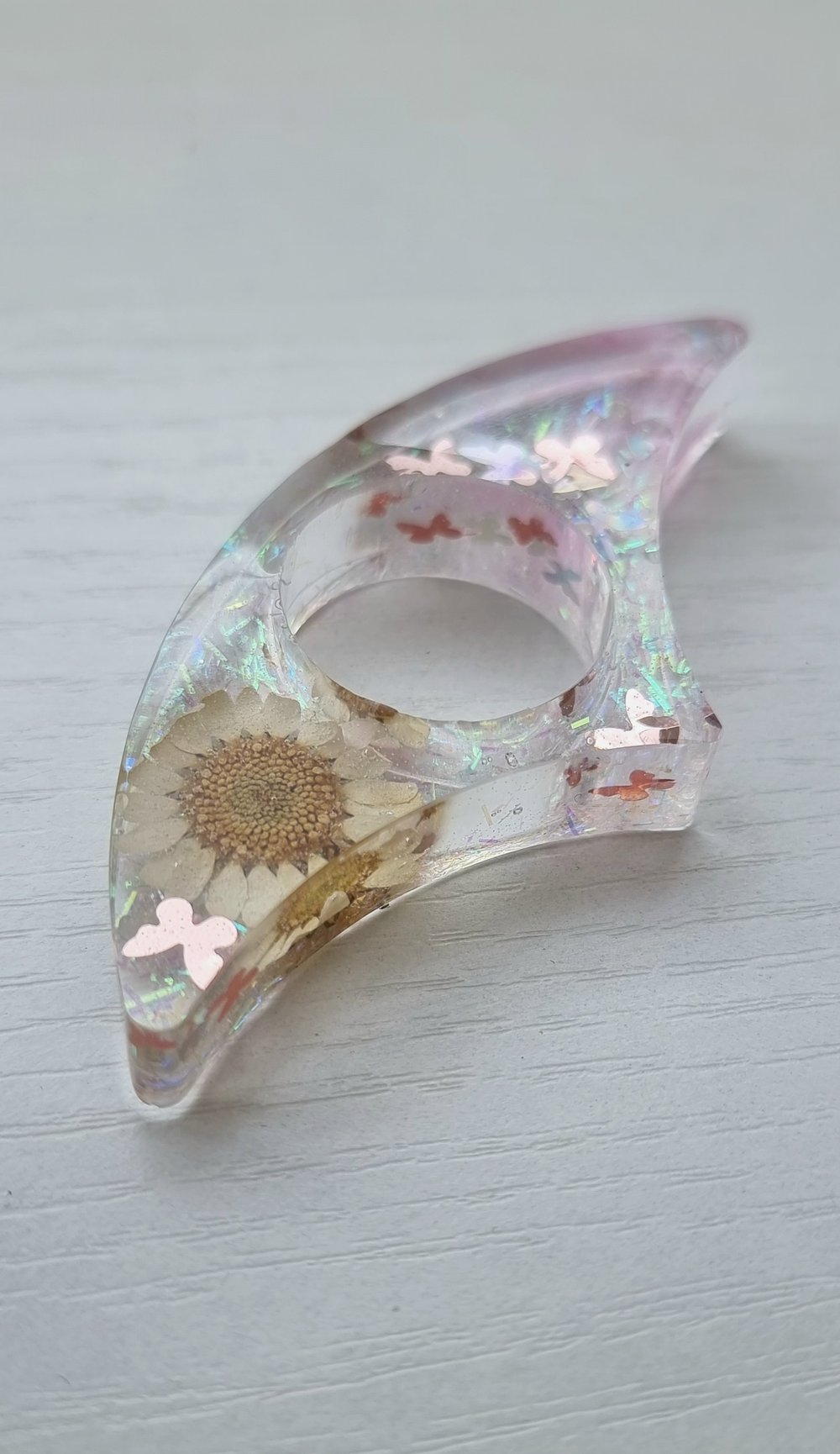 Bague de lecture / BlingFlower White