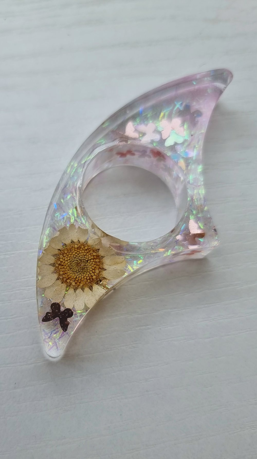 Bague de lecture / BlingFlower White
