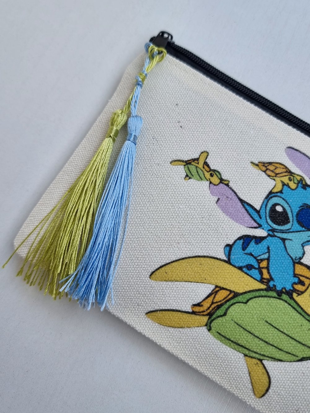 Pochette/Trousse - Stitch avec tortues