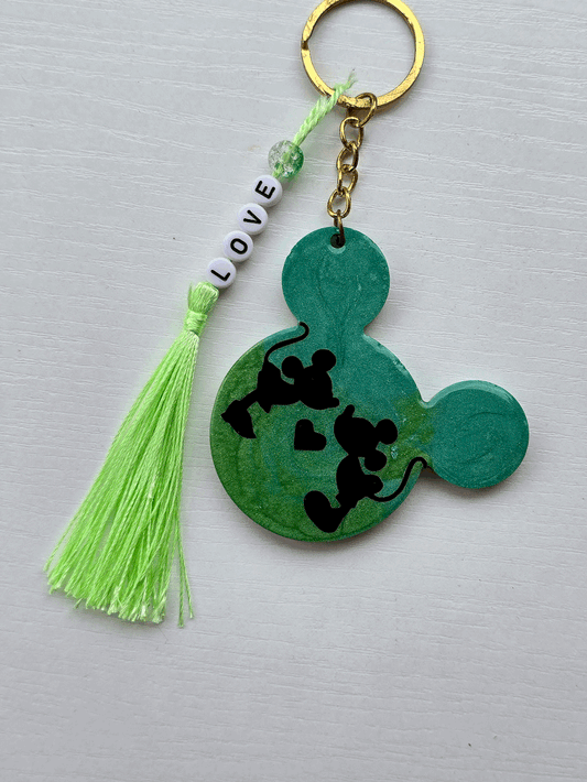 Porte-clé Love+Pompon