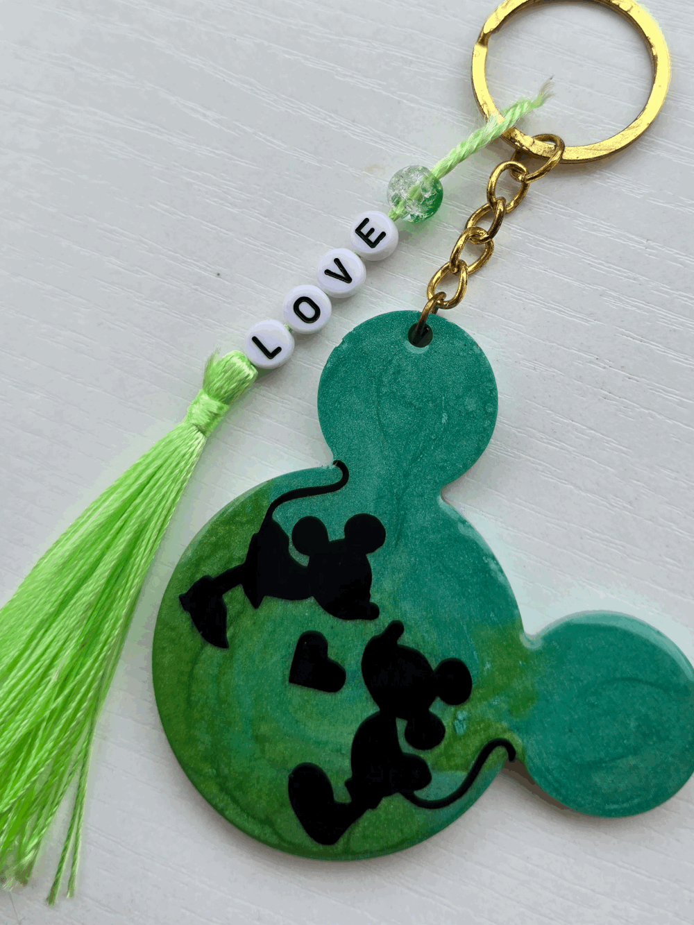 Porte-clé Love+Pompon