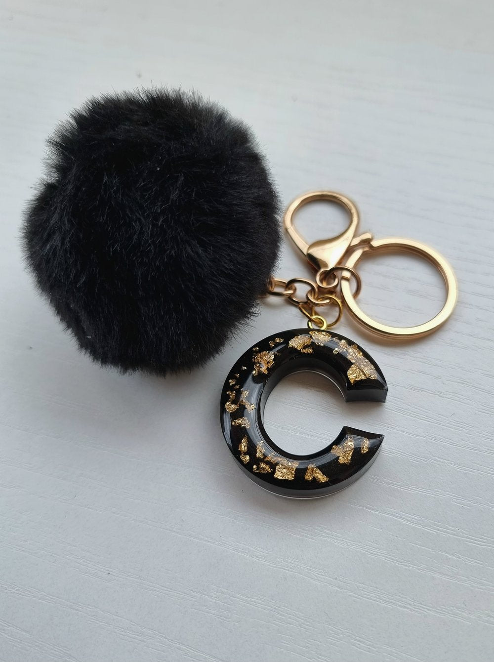Porte-clé - Black & Gold