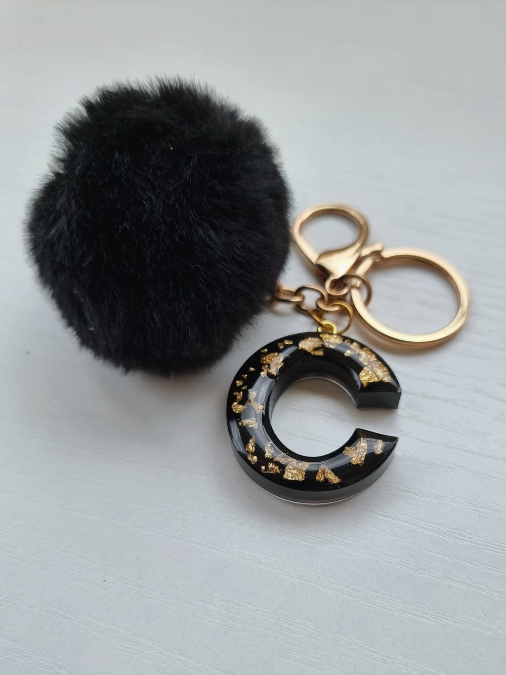 Porte-clé - Black & Gold