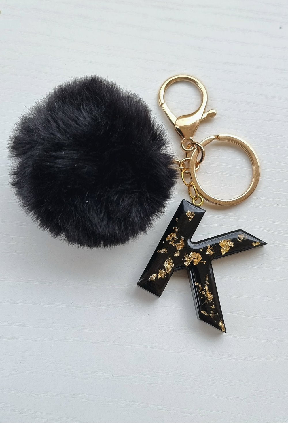 Porte-clé - Black & Gold