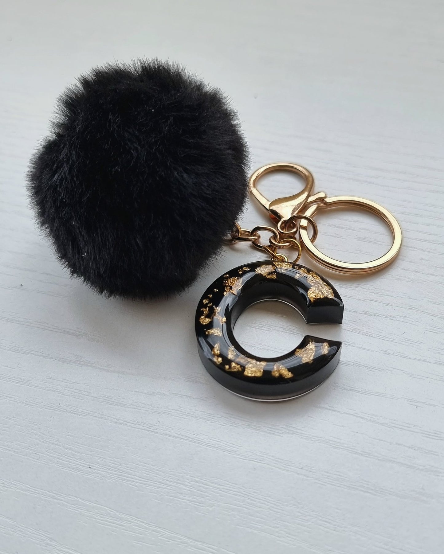 Porte-clé - Black & Gold