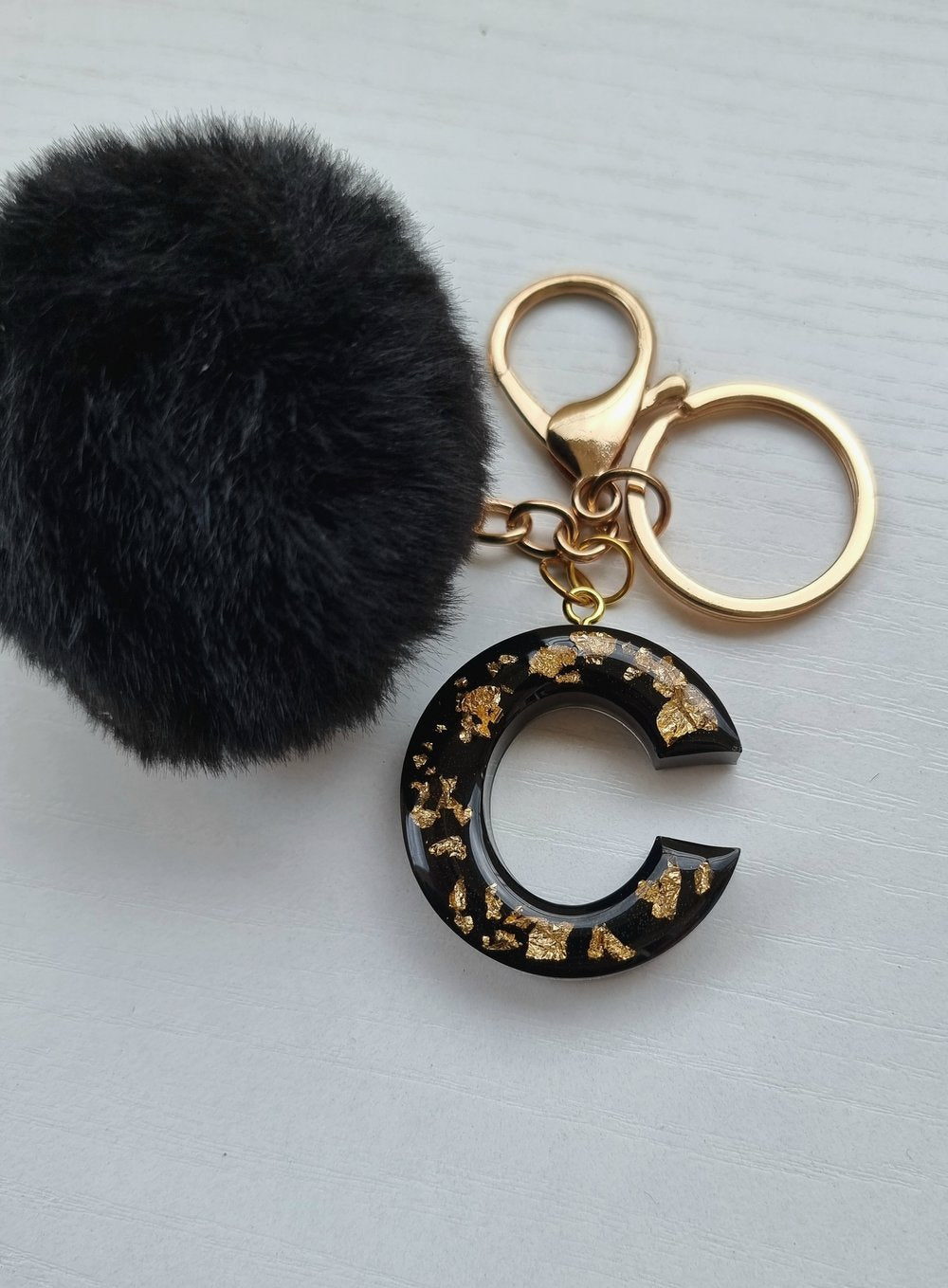 Porte-clé - Black & Gold