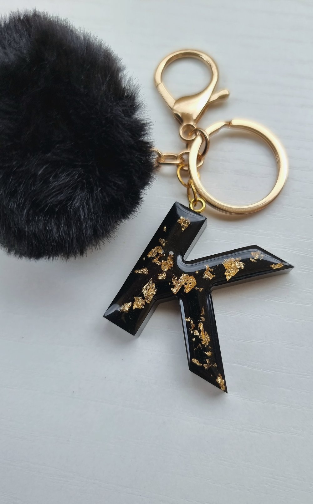Porte-clé - Black & Gold