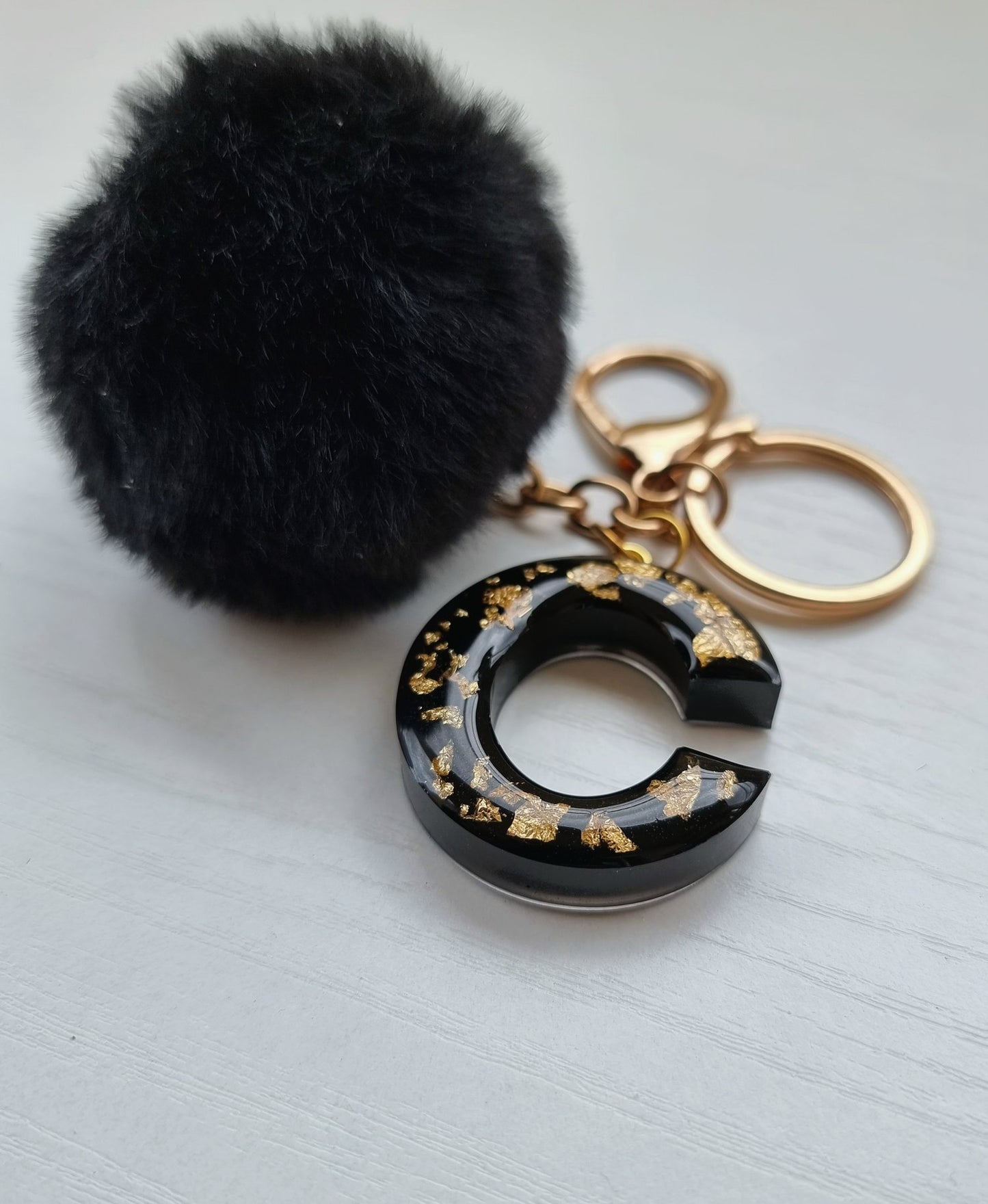 Porte-clé - Black & Gold