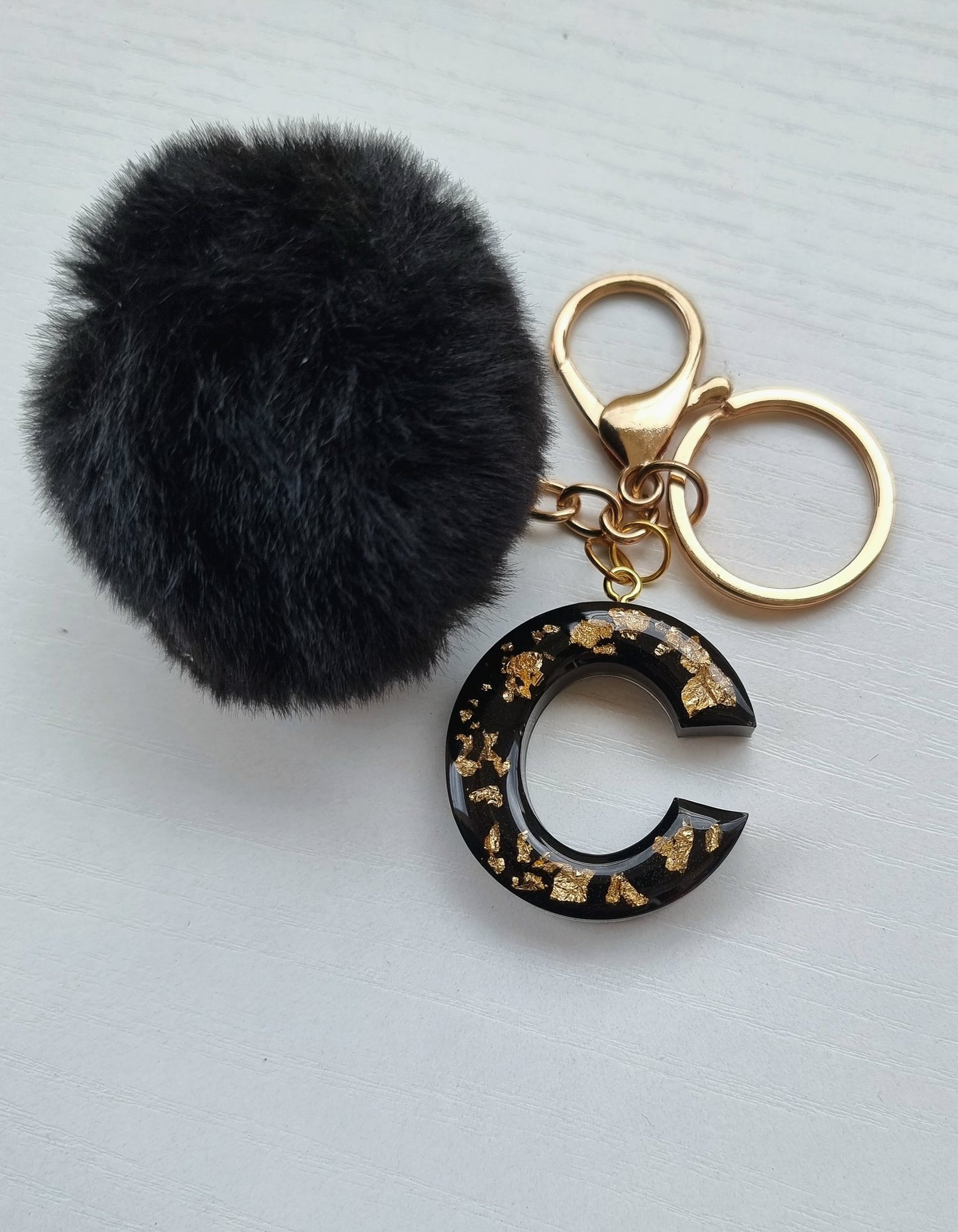 Porte-clé - Black & Gold