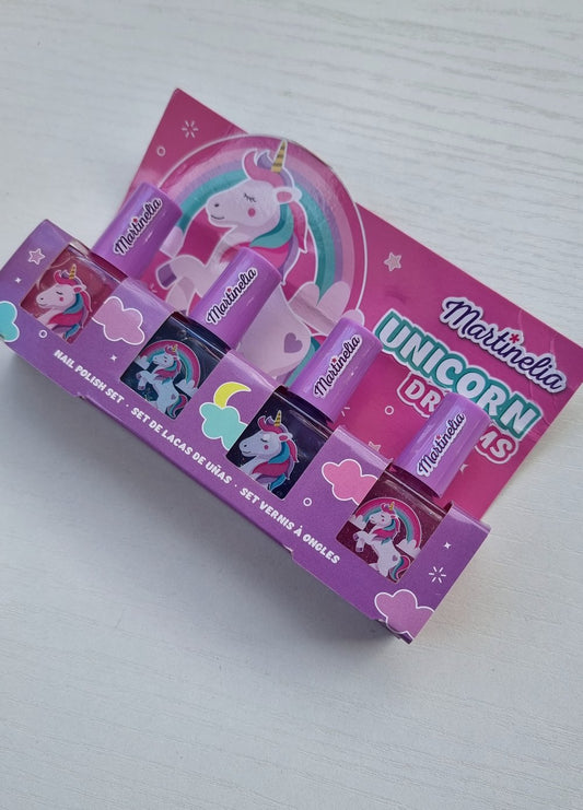 Lot 4 vernis a ongles enfants Martinelia