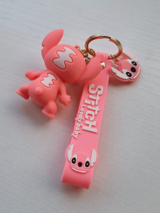 Porte-clé Stitch Pink