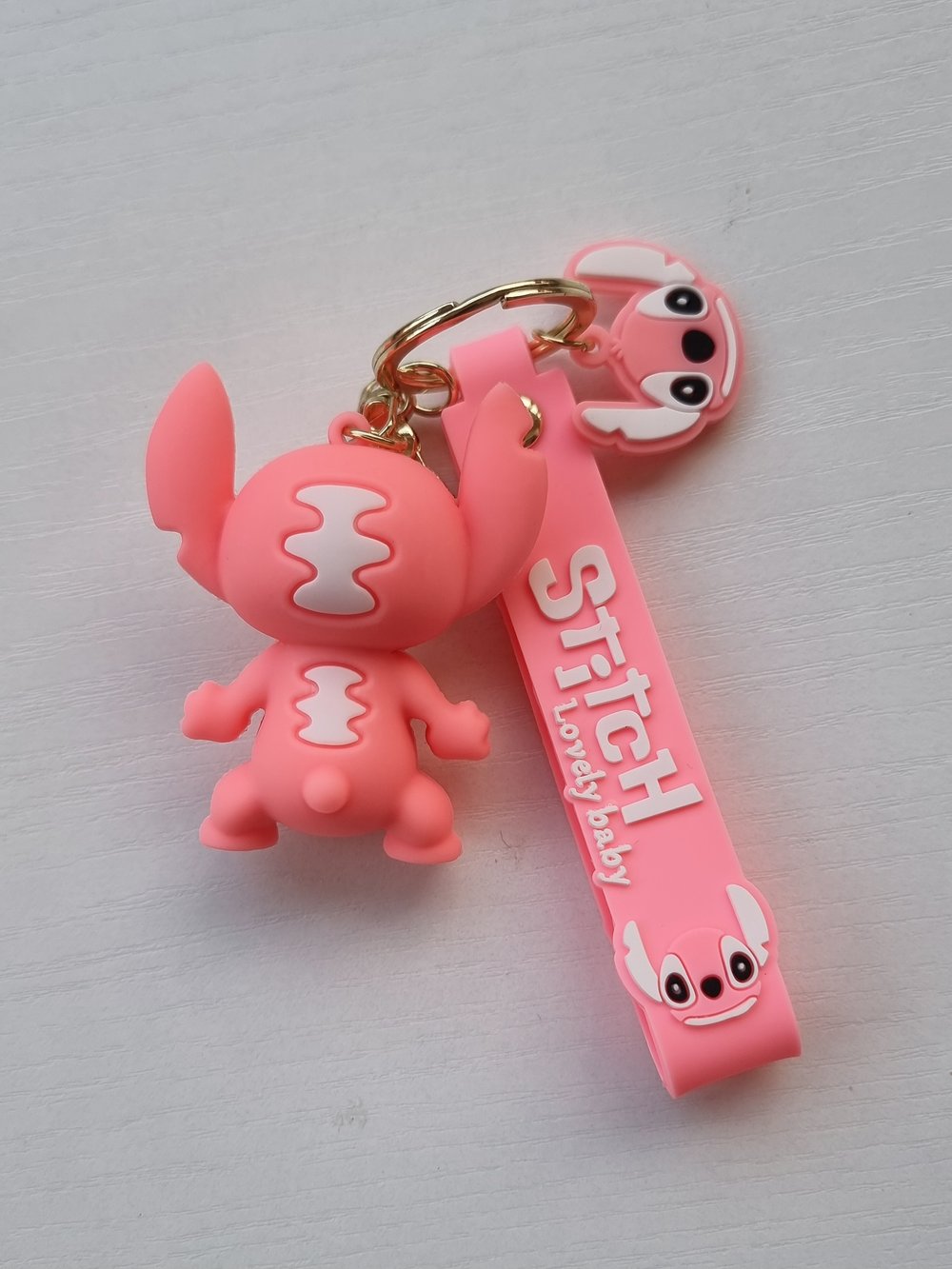 Porte-clé Stitch Pink
