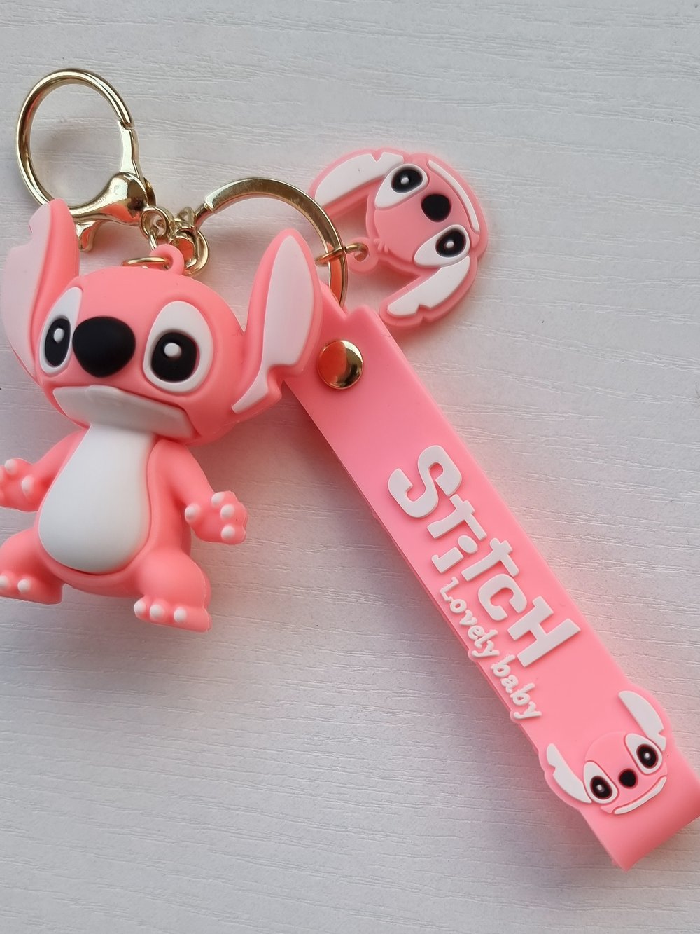 Porte-clé Stitch Pink