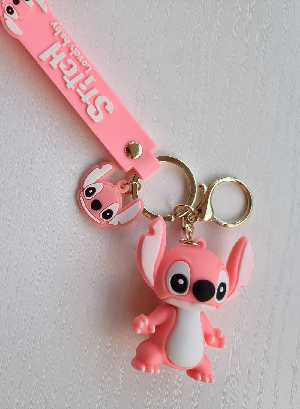 Porte-clé Stitch Pink