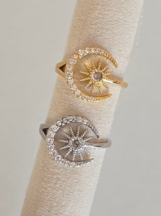 Bague en acier inoxydable, Lunara