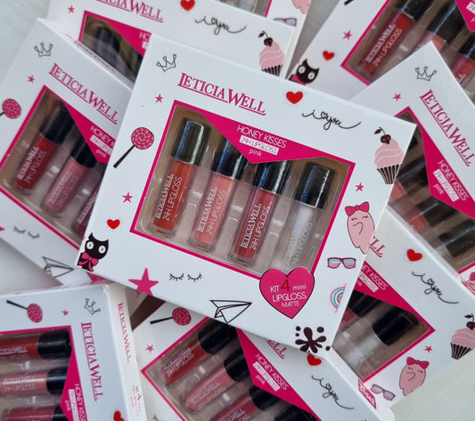 Coffret 4 mini gloss