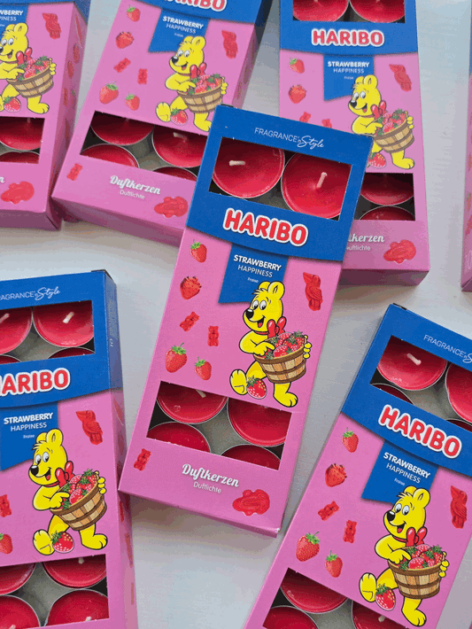 Bougies parfumées HARIBO - Strawberry Happiness