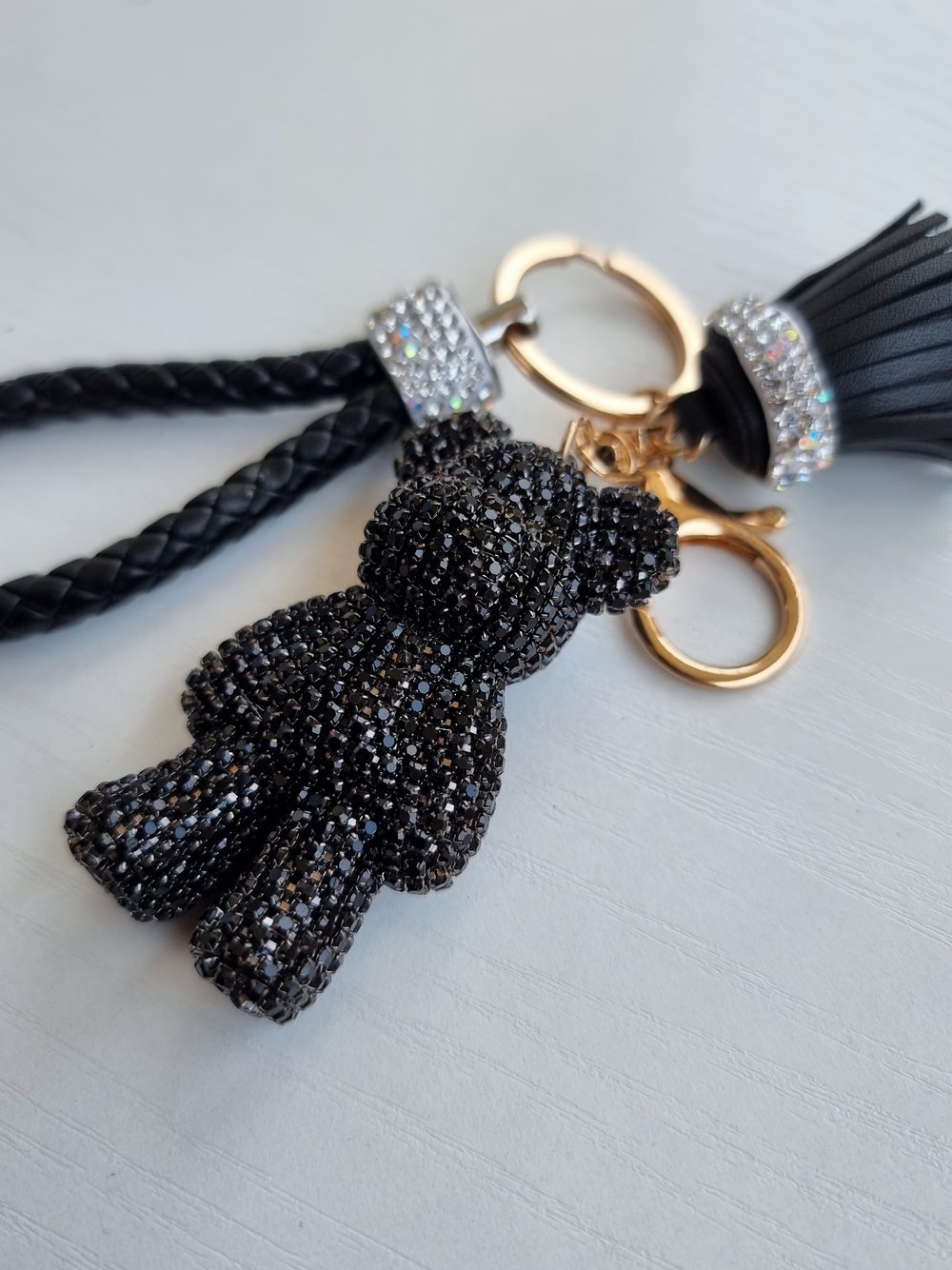 Porte-clé Ourson bling