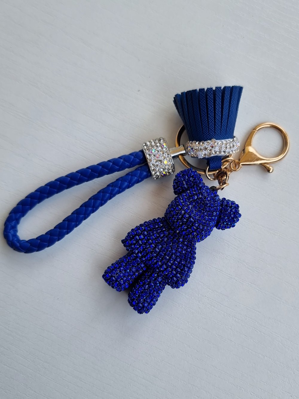 Porte-clé Ourson bling