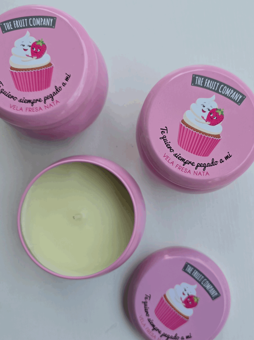 Bougie parfumée The Fruit Company Fraise