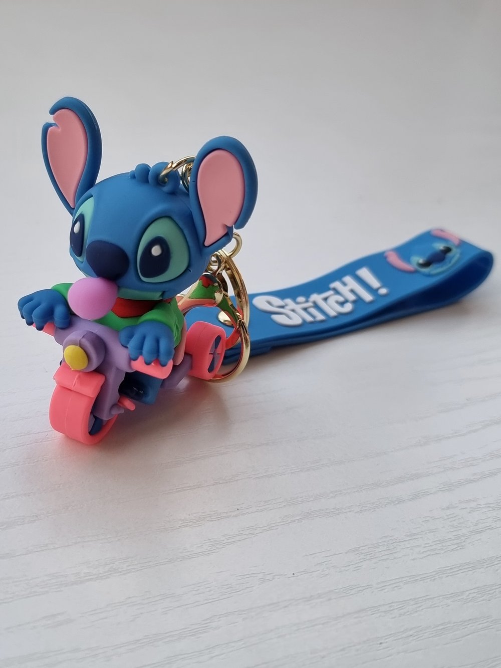 Porte-clé Stitch Bike