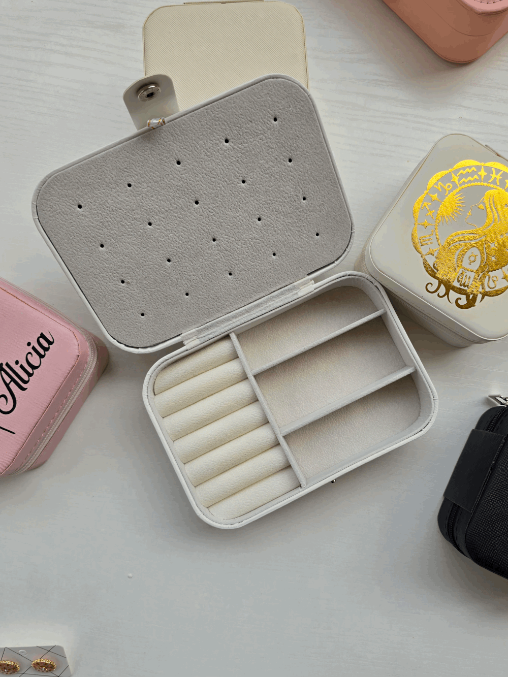 Boîtes à bijoux personnalisées