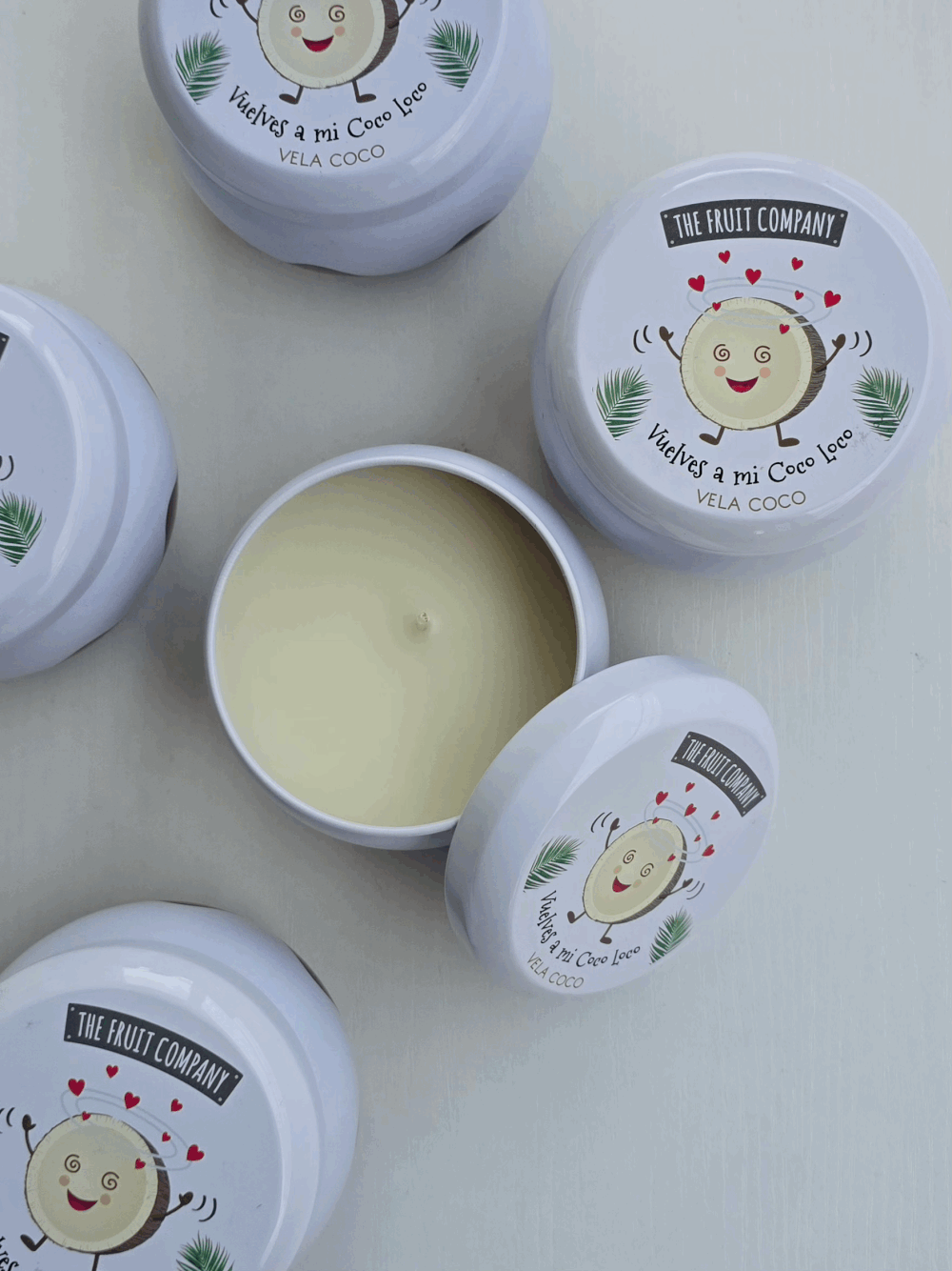 Bougie parfumée The Fruit Company Coco