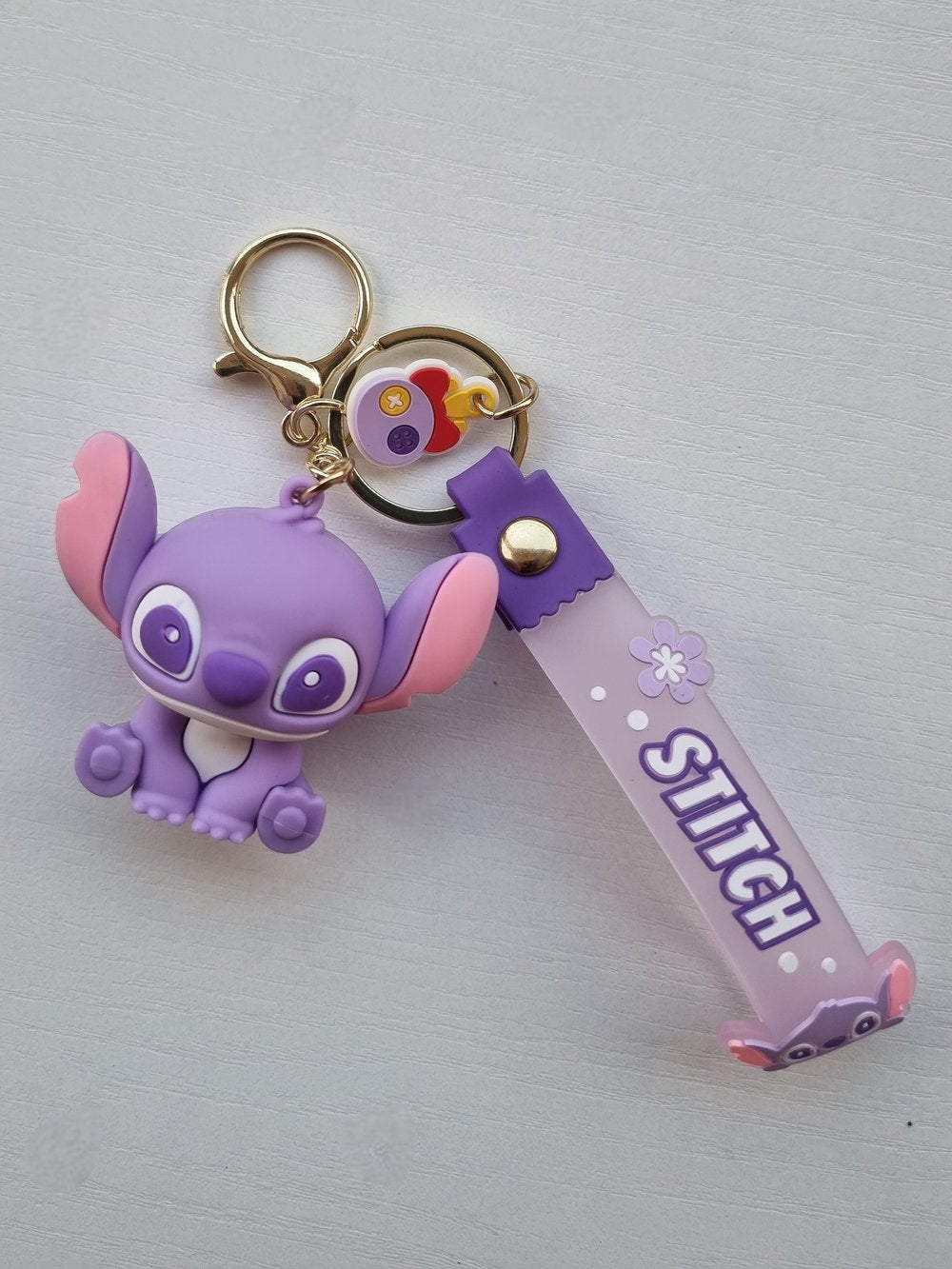 Porte-clé Stitch Purple
