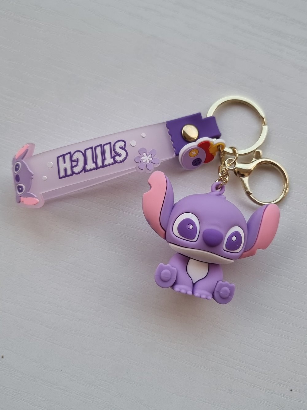 Porte-clé Stitch Purple