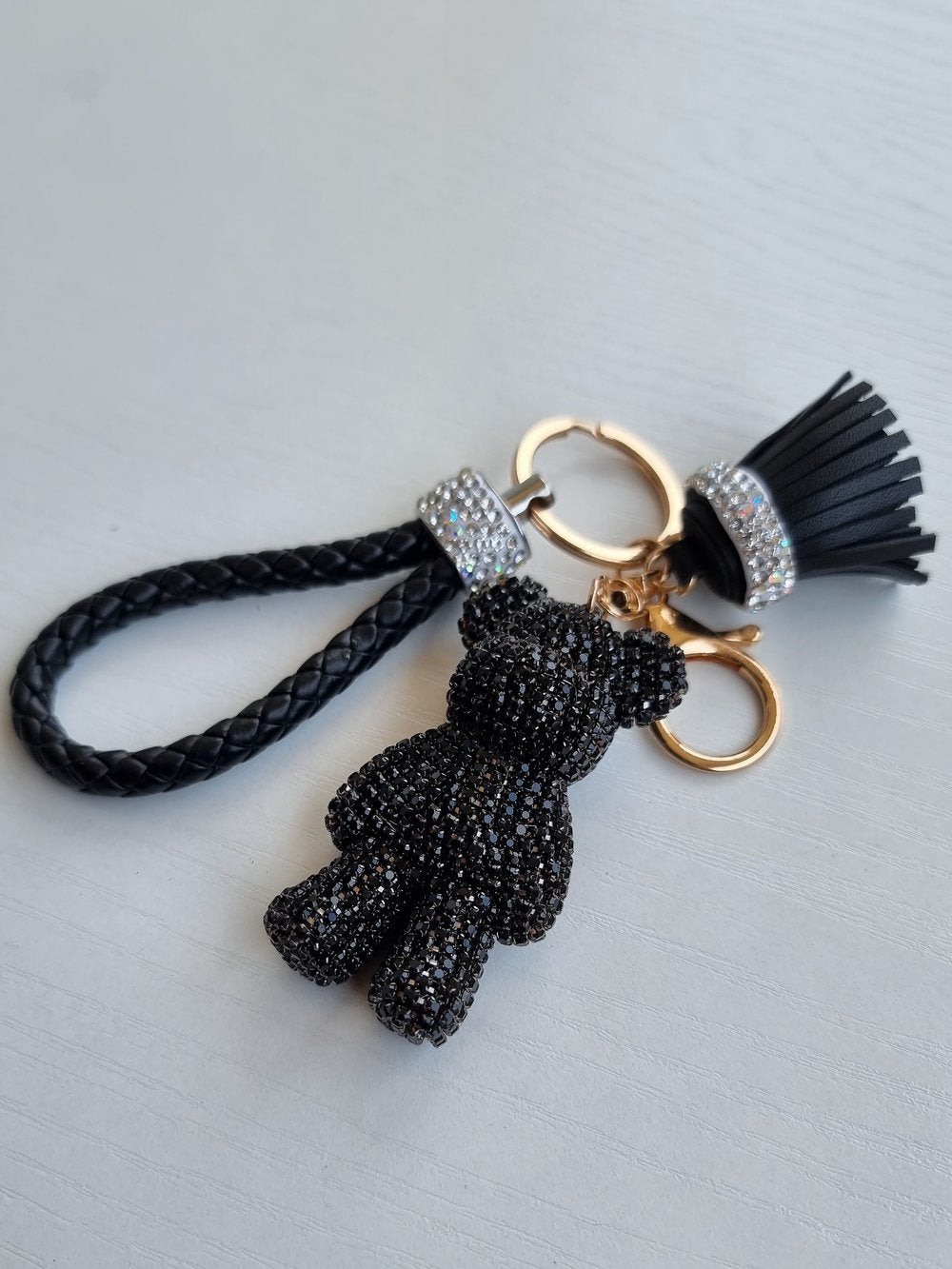 Porte-clé Ourson bling