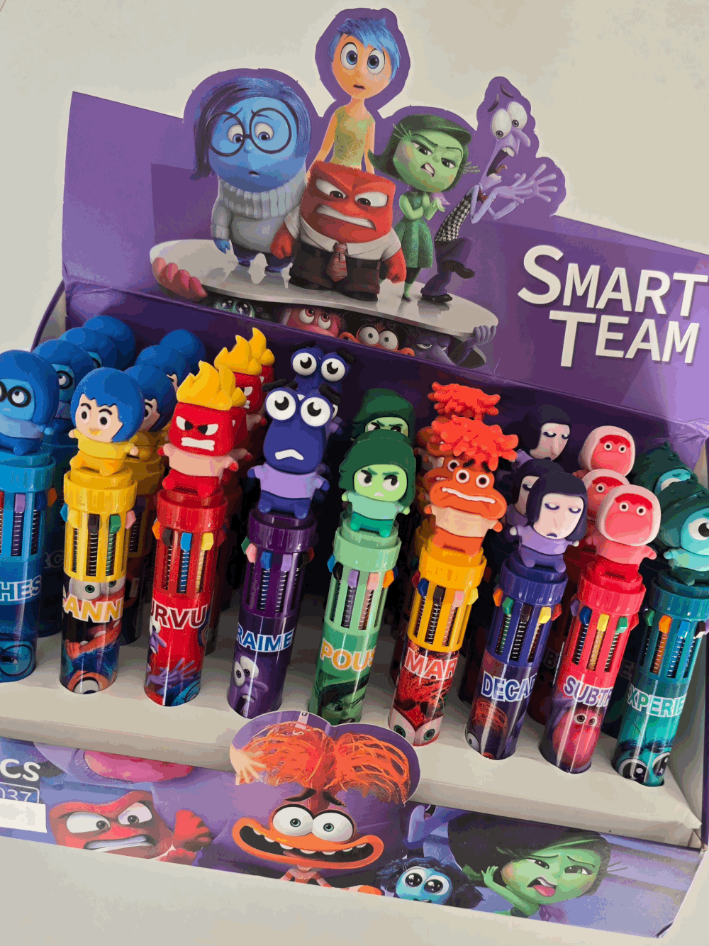 Stylo-bille 10 couleurs Vice-Versa