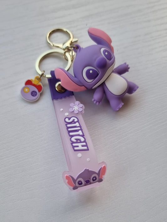 Porte-clé Stitch Purple