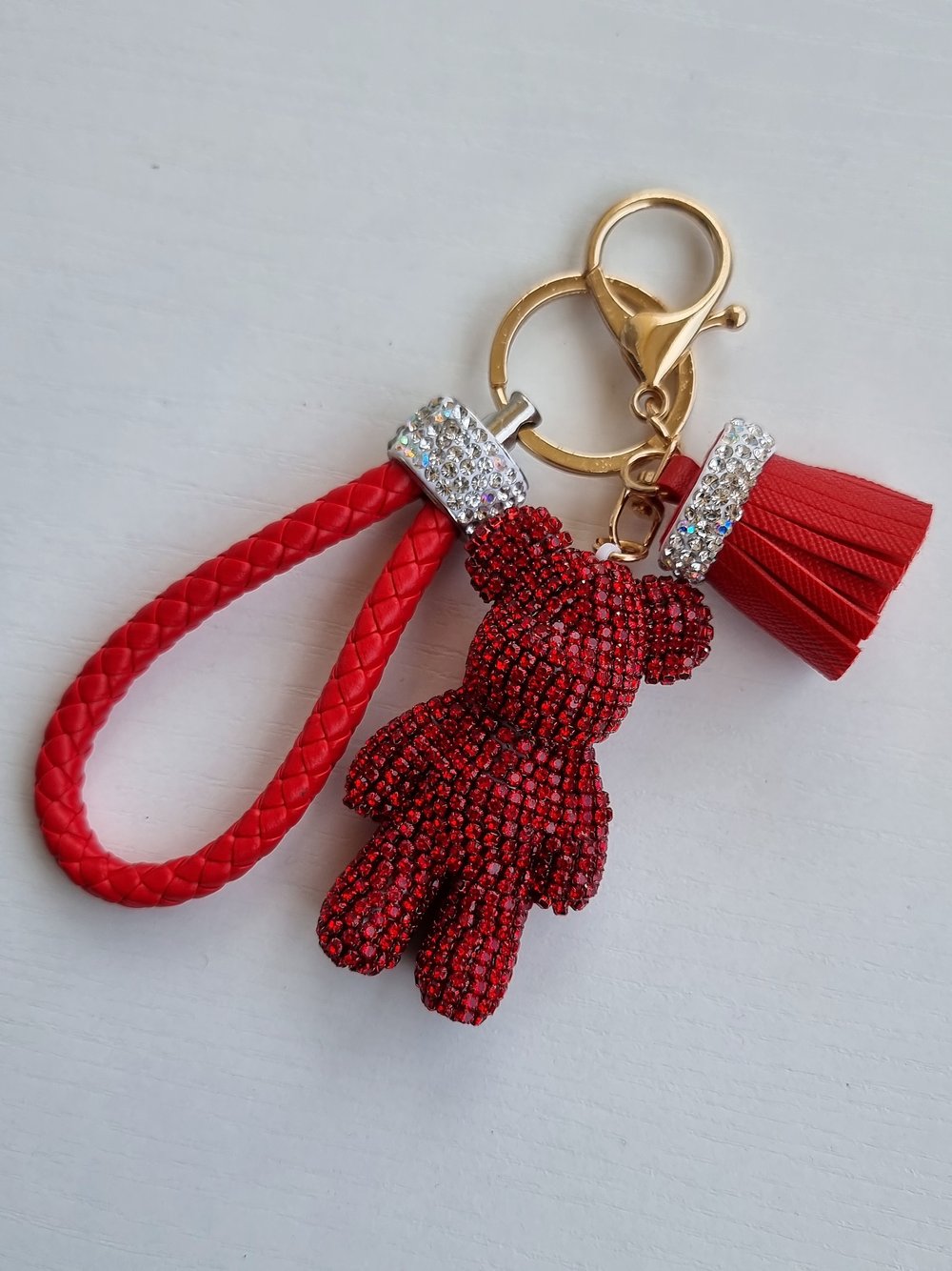 Porte-clé Ourson bling