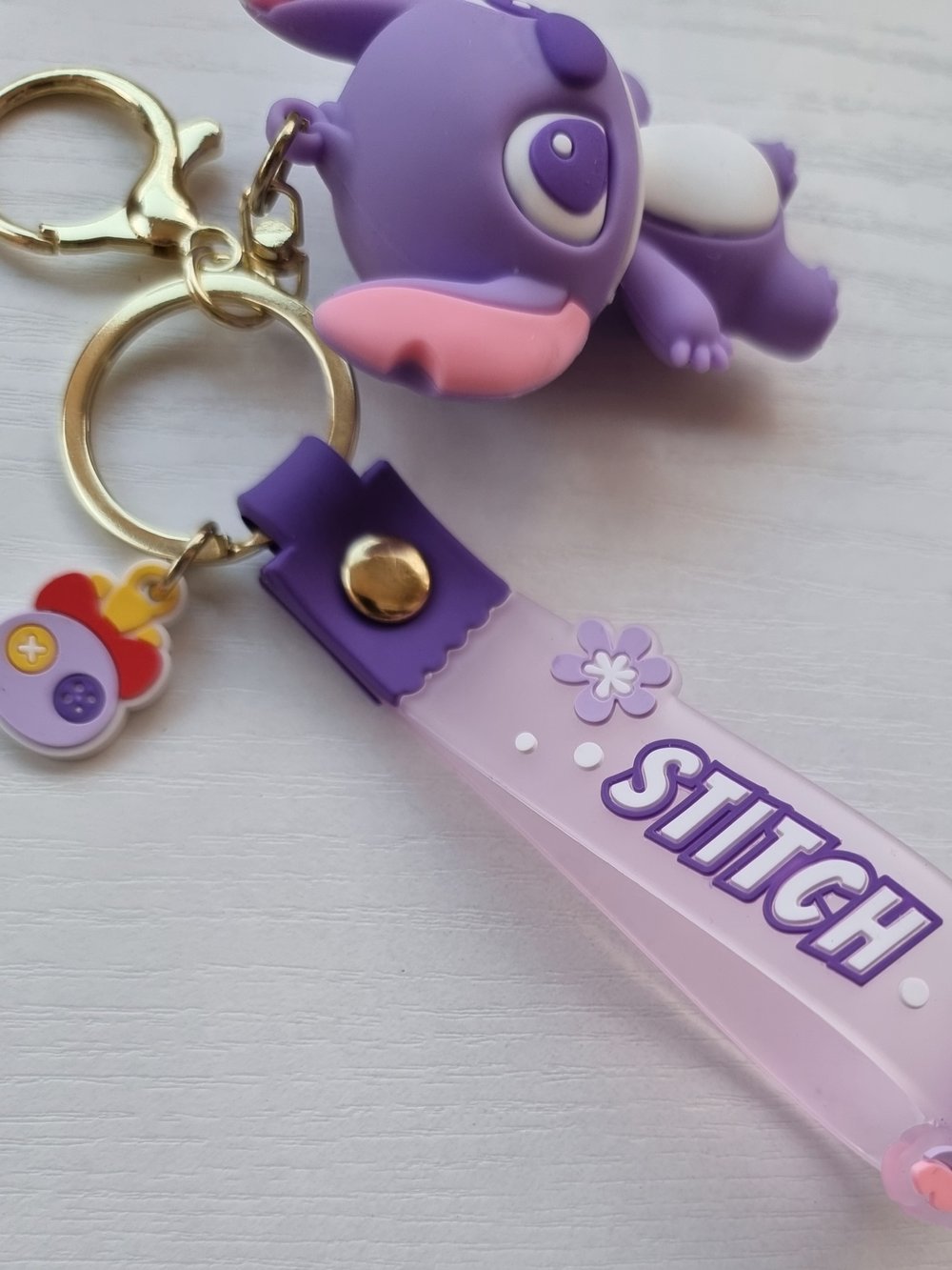 Porte-clé Stitch Purple