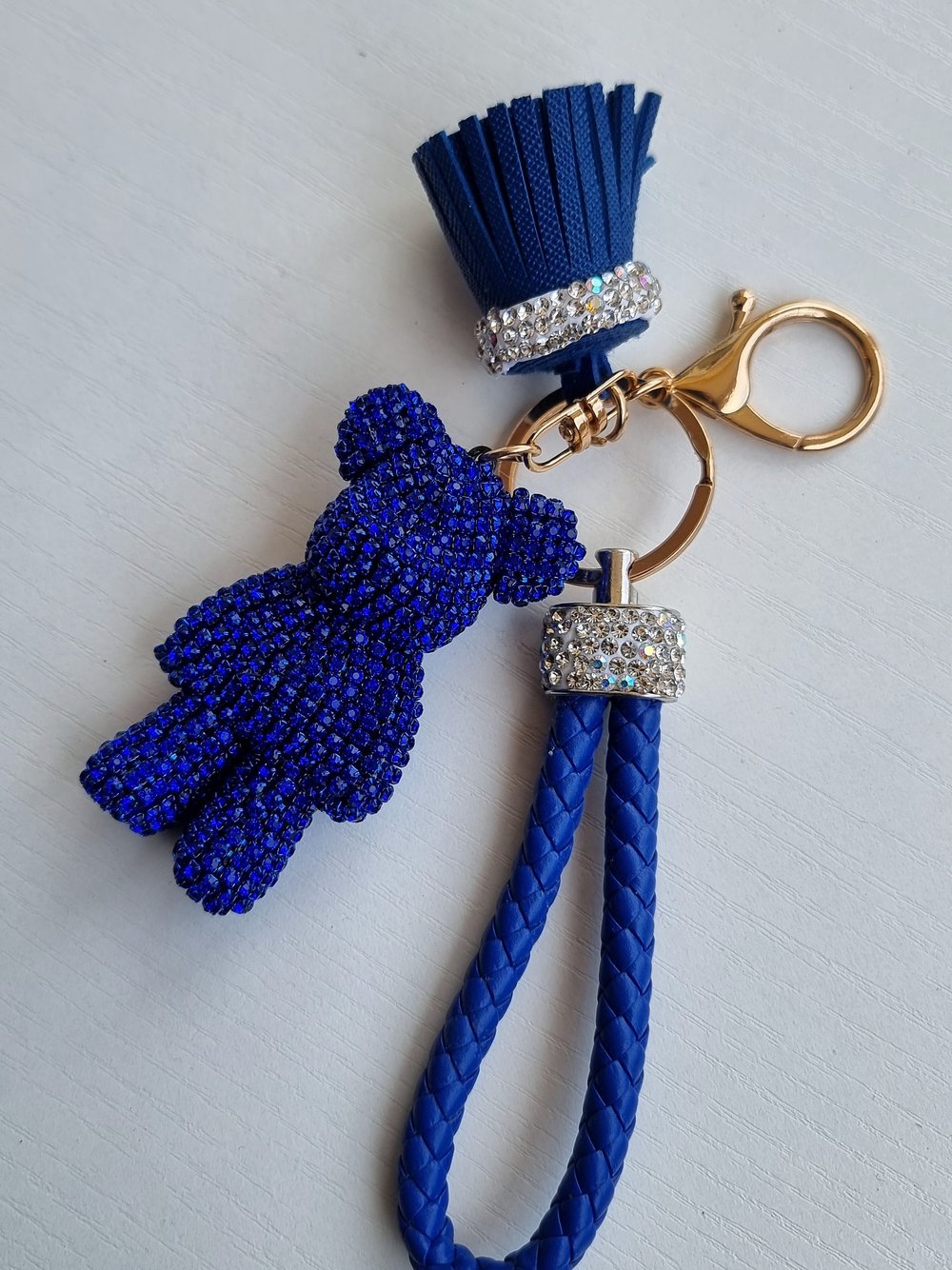 Porte-clé Ourson bling