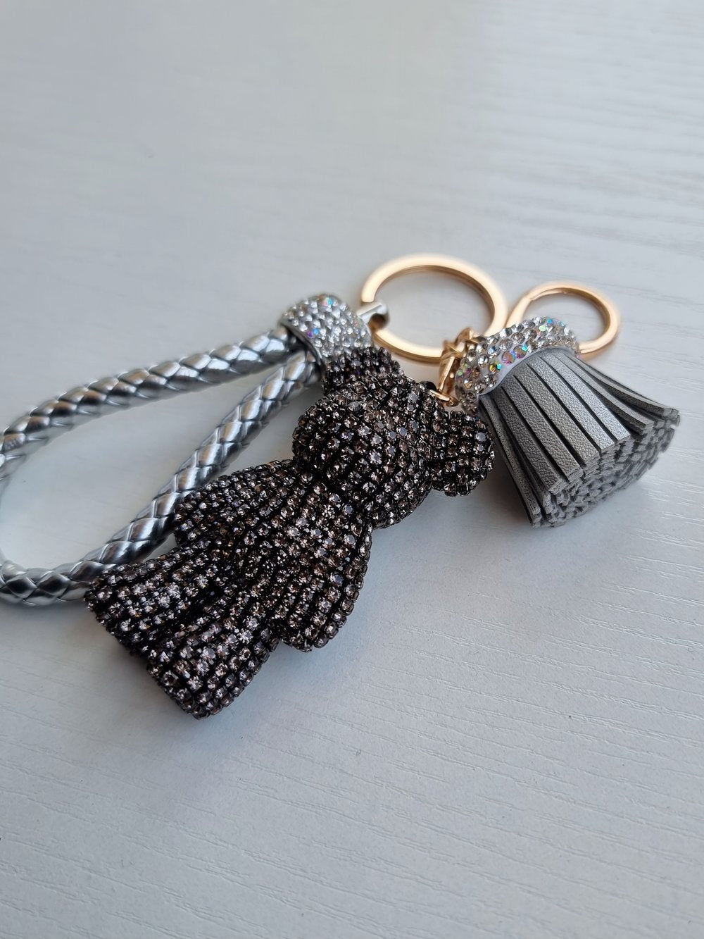 Porte-clé Ourson bling