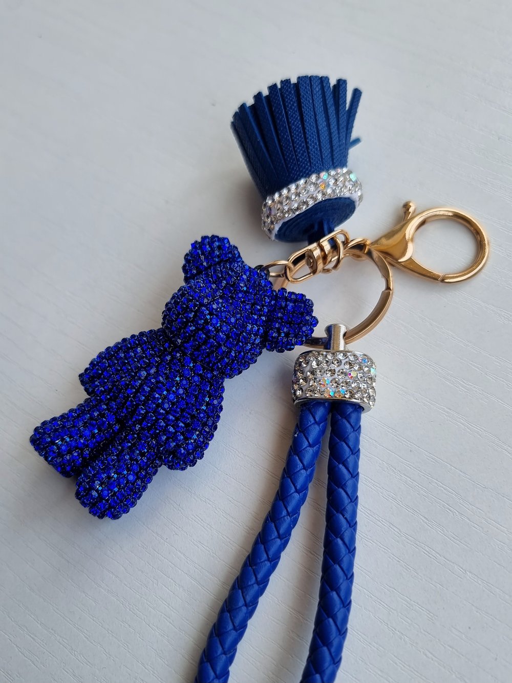Porte-clé Ourson bling