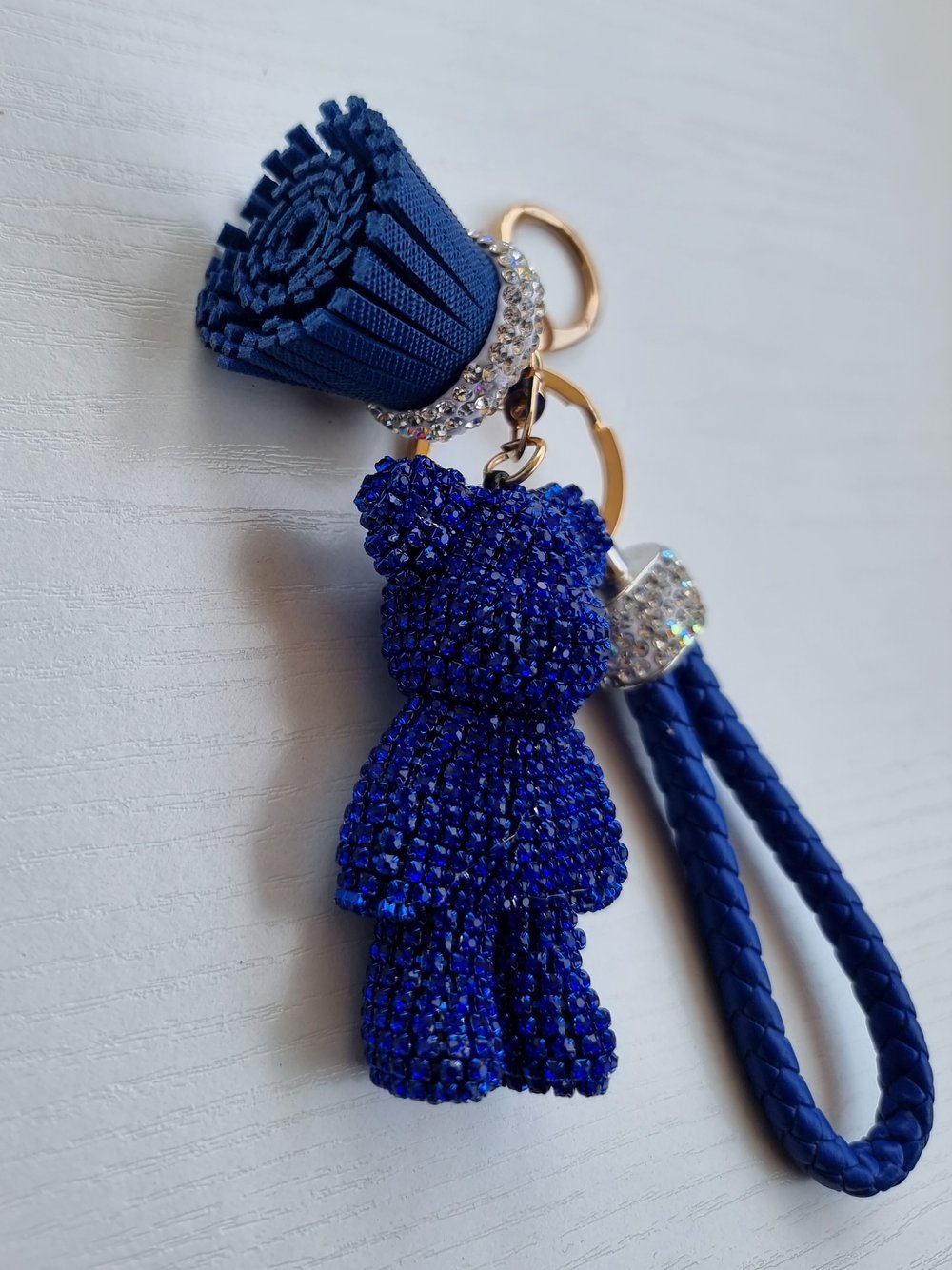 Porte-clé Ourson bling