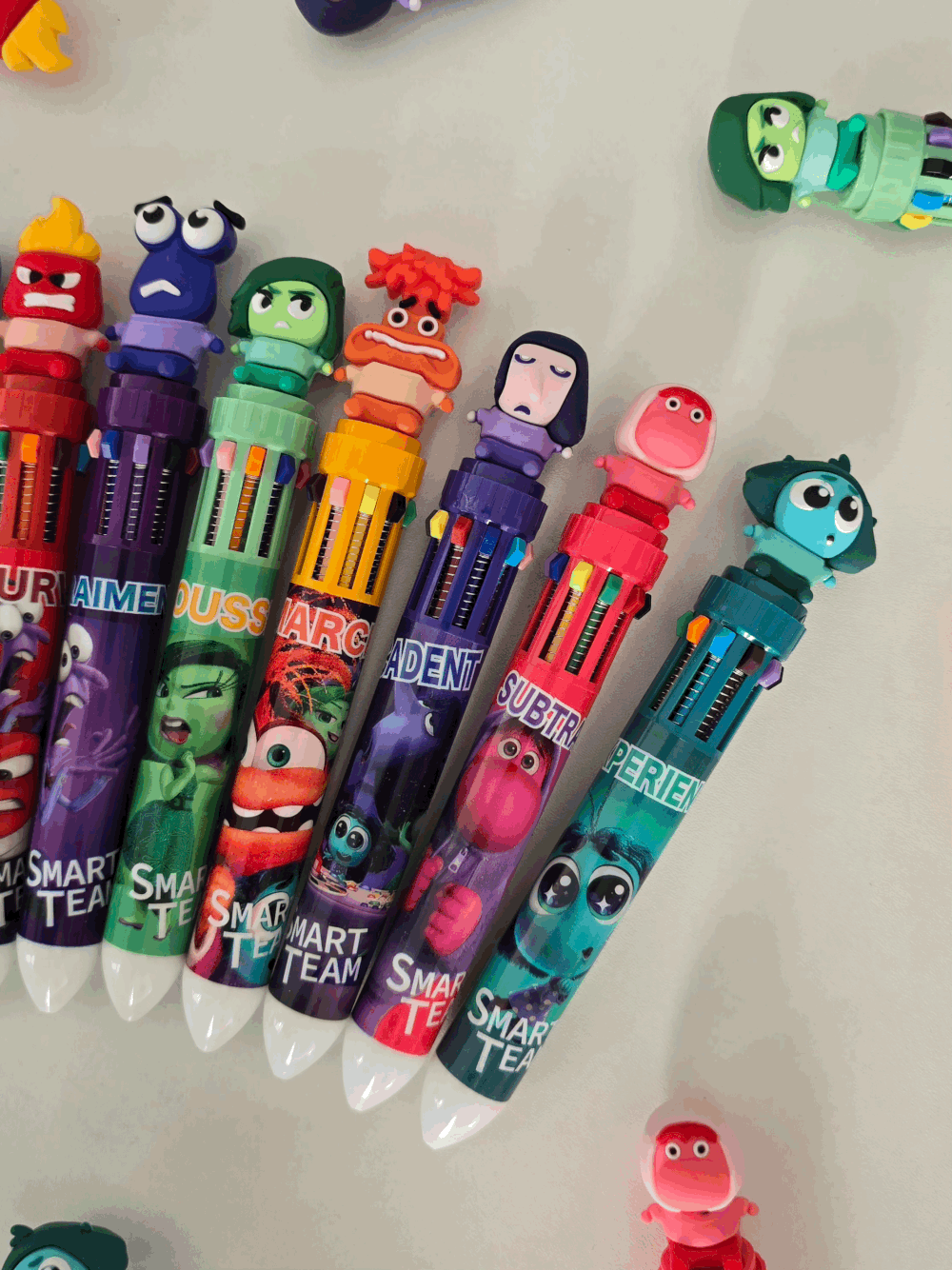 Stylo-bille 10 couleurs Vice-Versa