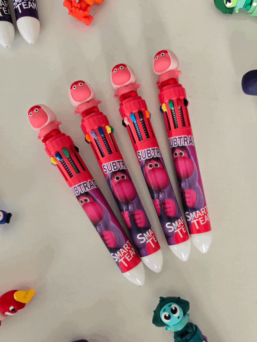 Stylo-bille 10 couleurs Vice-Versa