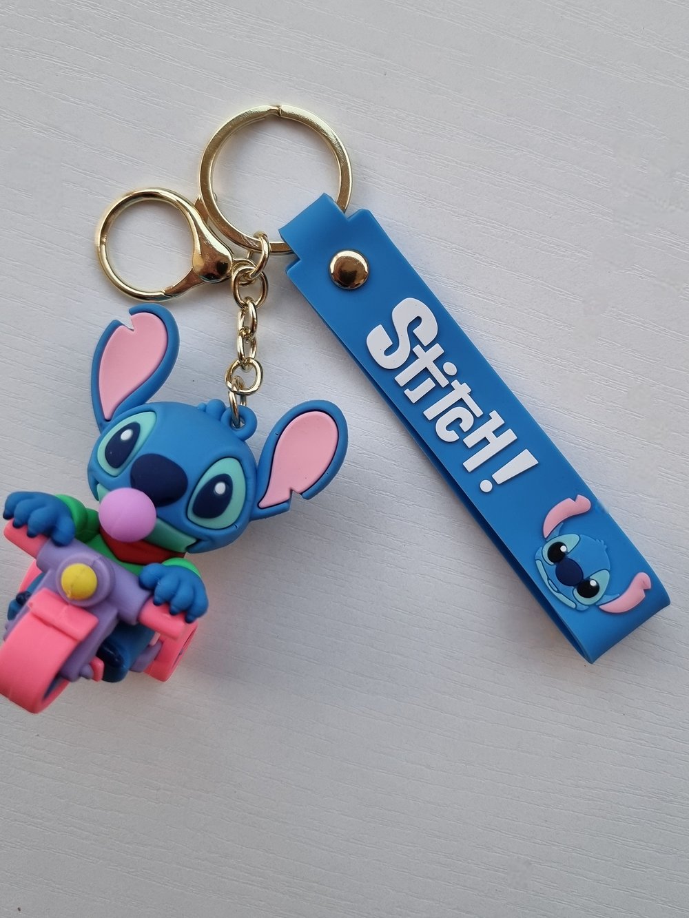 Porte-clé Stitch Bike